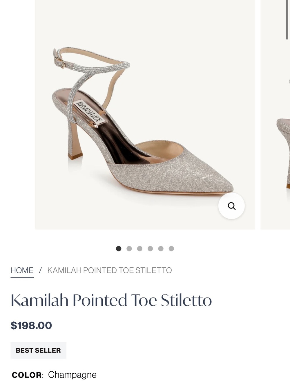 Badgley Mischka Wedding Heels